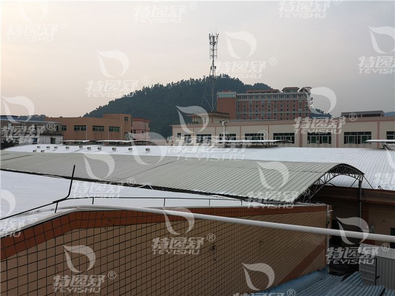 隔热面漆施工完成