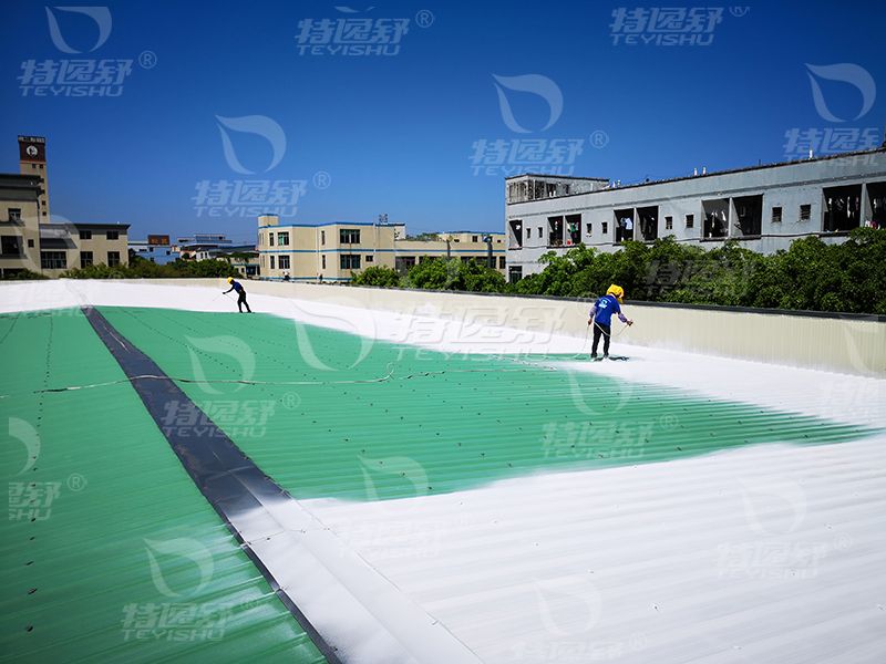 隔热面漆喷涂